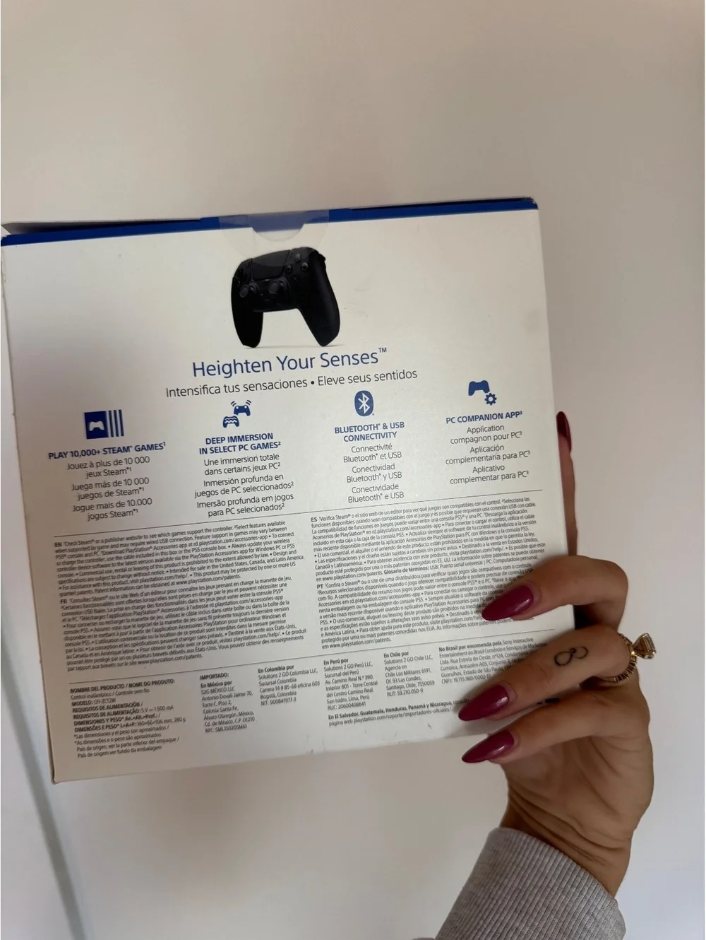 Sony PlayStation 5 DualSense Wireless Controller Midnight Black + USB Cable